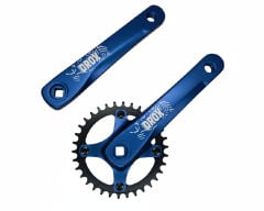 Asistan Drox Mavi SR-11 34T Tek Yaprak Aynakol Kare Mil 170mm