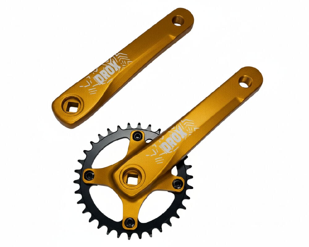 Asistan Drox Gold SR-11 34T Tek Yaprak Aynakol Kare Mil 170mm