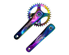 Asistan Drox Rainbow SR-11 34T Tek Yaprak Aynakol Kare Mil 170mm