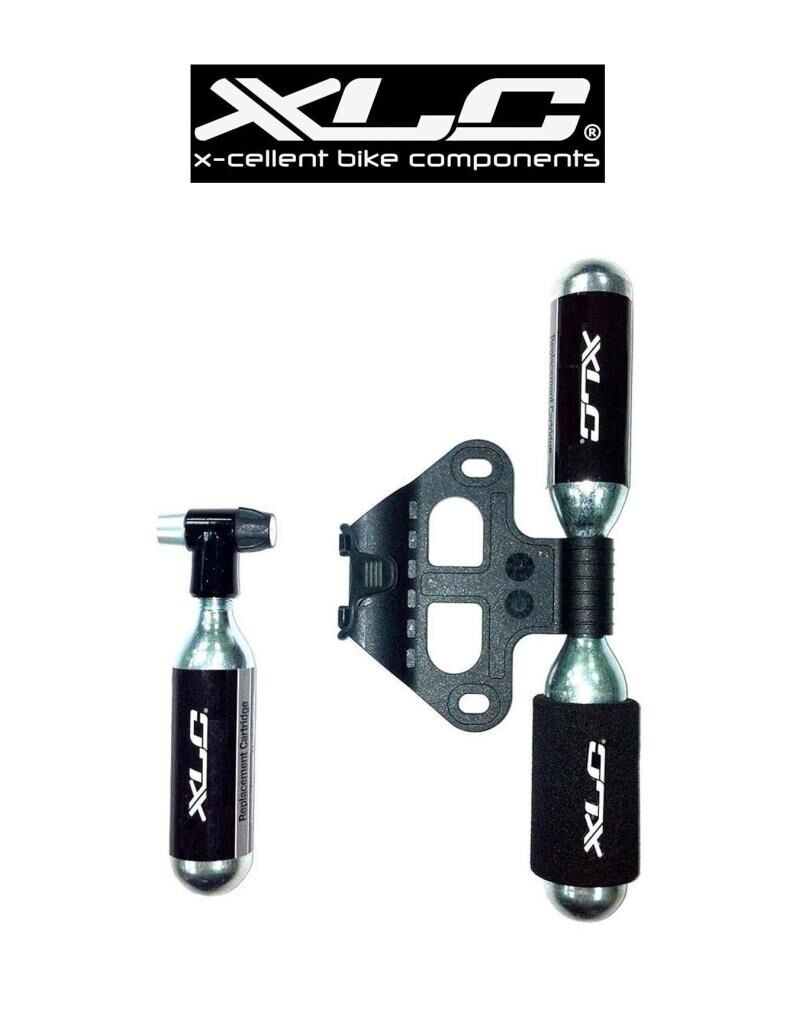 XLC Co2 Set M03 3x16g Yedekli Adaptörlü Hava Tüpü Seti