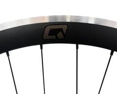 Fixie Bisiklet 28 inç Alüminyum Jant Seti V Fren Siyah