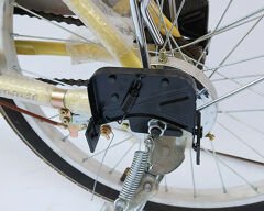 Bisiklet Arka Mil Bağlantılı Katlanabilir Basamak