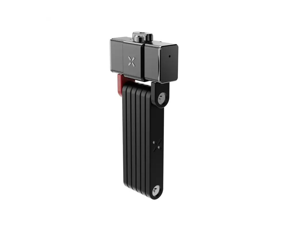 Black X Titan Smart Folding Bluetoothlu Bisiklet Kilidi