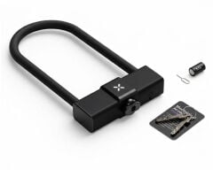 Black X Titan Smart Shackle LS Bluetoothlu U Bisiklet Kilidi