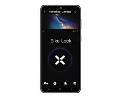 Black X Titan Smart Shackle LS Bluetoothlu U Bisiklet Kilidi