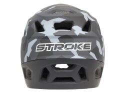 İmpact Stroke Gri Kamuflaj 55-58cm M Fullface Bisiklet Kaskı