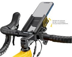 İmpact Klemmp QR Mandallı Tek Elle Kullanım Telefon Tutucu