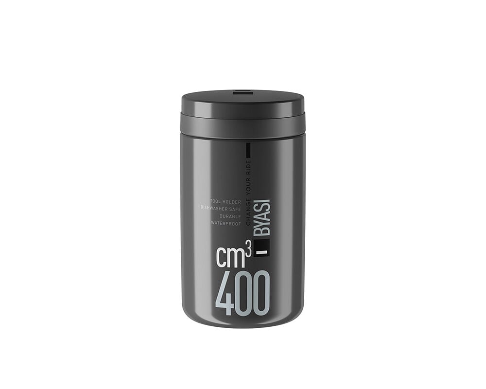 Elite Byasi 400 cm3 Bisiklet Alet Kutusu Matara Gri