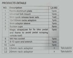 Rassine Vakum Taşıyıcı LX-B2 Tekli Siyah