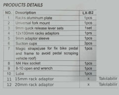 Rassine Vakum Taşıyıcı LX-B2 Tekli Siyah
