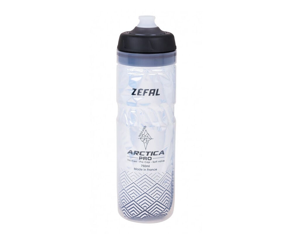 Zefal Arctica PRO 750 ml Siyah Termal Bisiklet Matara Suluk