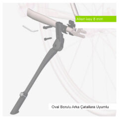 Ursus RT92 25kg Kapasiteli Bisiklet Park Ayağı 27.5-28-29 Uyum