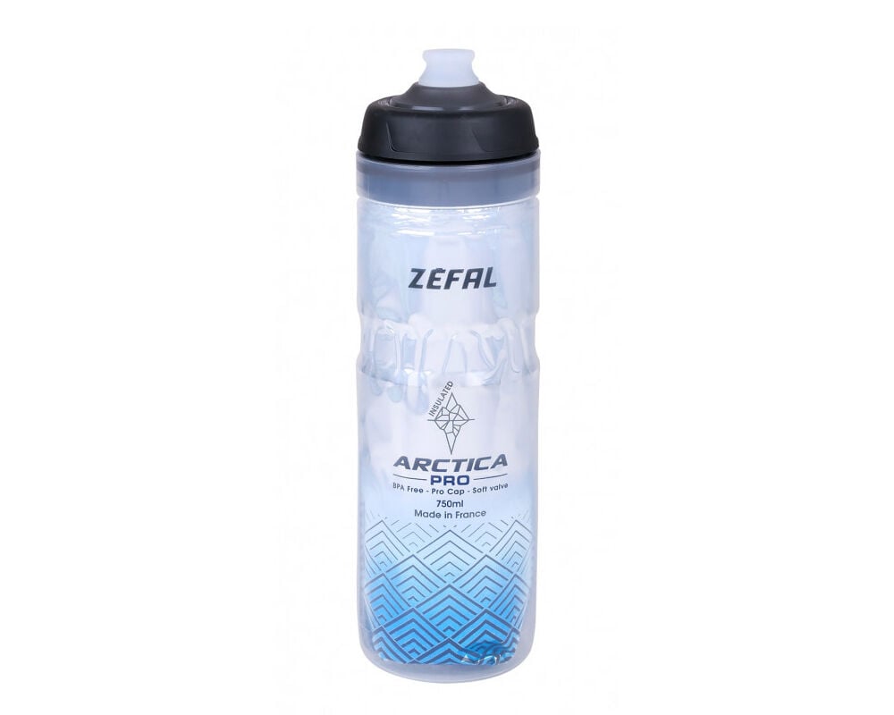 Zefal Arctica PRO 750 ml Mavi Termal Bisiklet Matara Suluk