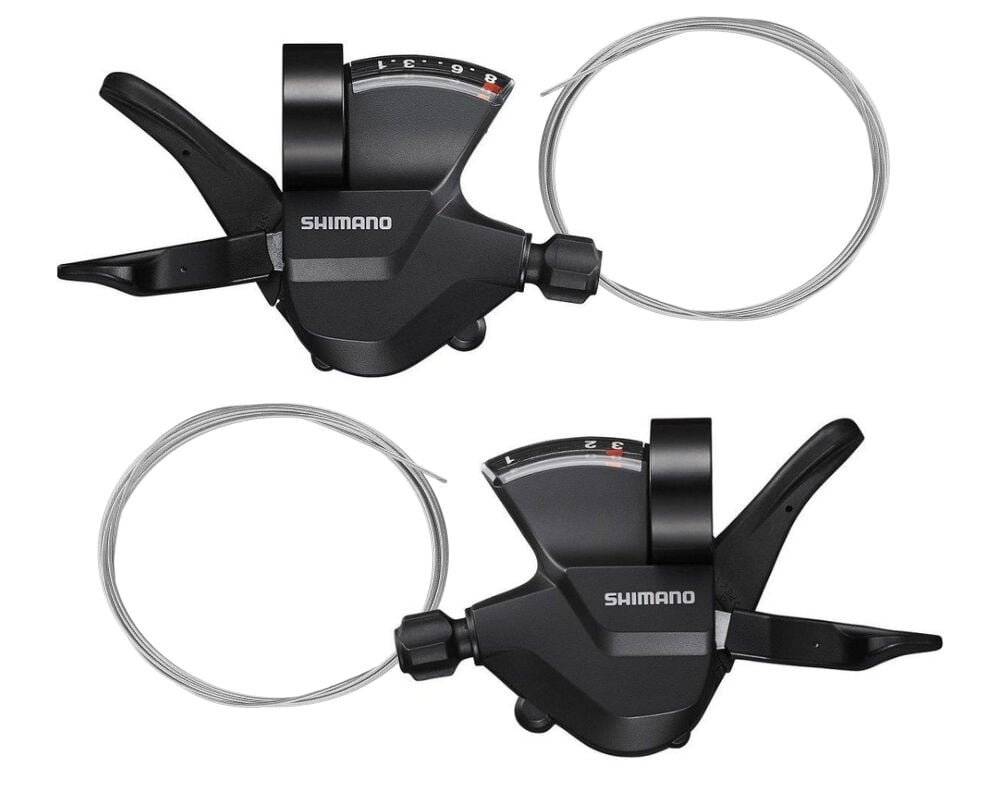 Shimano SL-M315 Rapid Fire Plus 3x8 Bisiklet Vites Kolu Takımı
