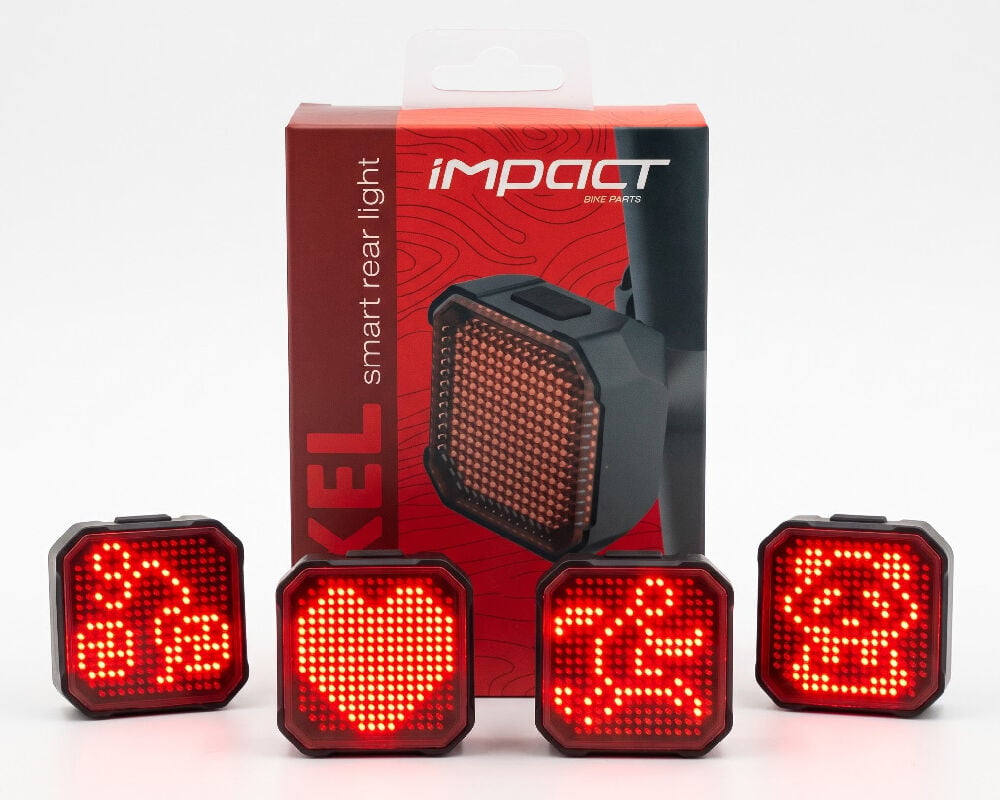 İmpact Pixel Programlanabilir Bisiklet Arka Stop Işık