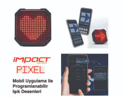 İmpact Pixel Programlanabilir Bisiklet Arka Stop Işık