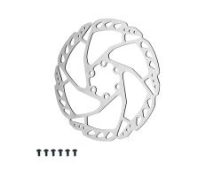 Bisiklet Disk Fren Rotoru 180mm 6 Vida Bağlantılı