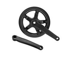 Tek Yaprak - Tek Dişli Muhafazalı Bisiklet Aynakol 44T 170mm