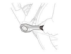 Topeak Hollowtech Orta Göbek Anahtarı Bottom Bracket Tool