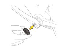 Topeak Hollowtech Orta Göbek Anahtarı Bottom Bracket Tool