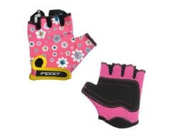 İmpact Flower M 8-10 Yaş Pembe Çocuk Bisikleti Eldiveni