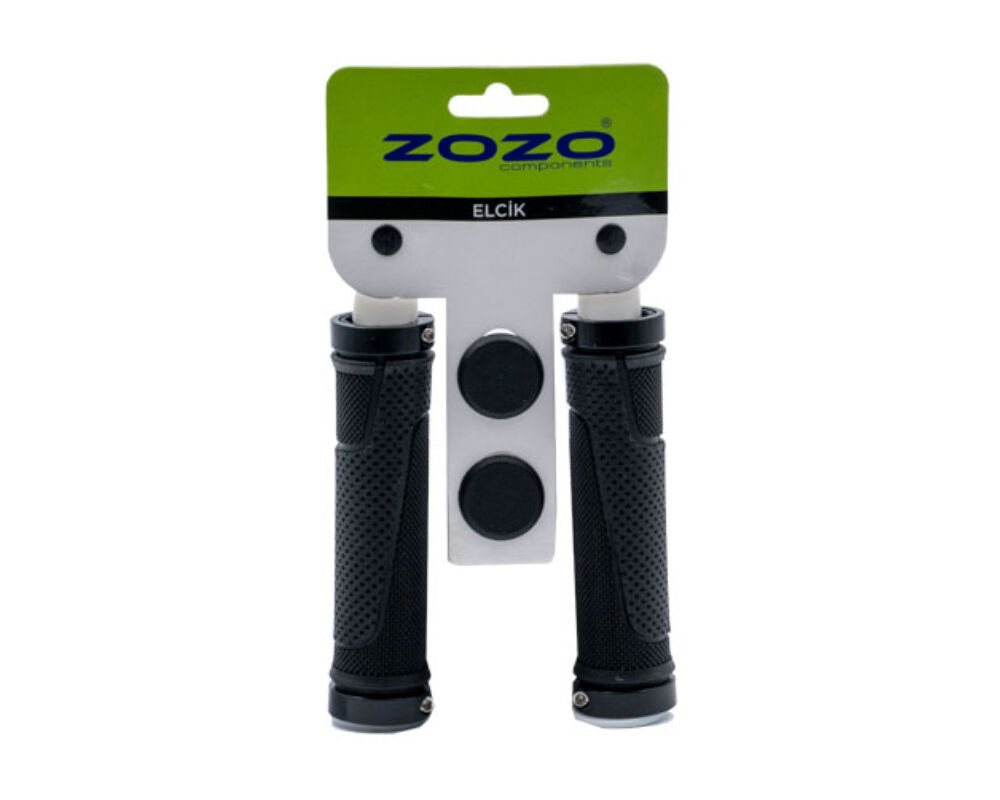 Zozo Çift Alyan Vida Yüzüklü Bisiklet Elciği Siyah