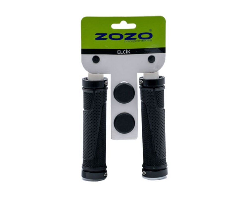 Zozo Çift Alyan Vida Yüzüklü Bisiklet Elciği Siyah