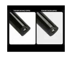 Giyo GP-84 120psi Göstergeli Hortumlu Bisiklet El Pompası