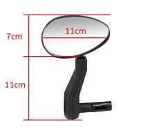 İmpact Flect 2 Ayarlı Uzun Sap Bisiklet Gidon Aynası