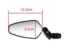 İmpact Takım Gemen Ayarlı Bisiklet Gidon Aynası Takımı