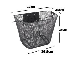İmpact Sök Tak Aparatlı Pratik Bisiklet Sepeti 25.4 - 31.8