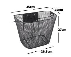 İmpact Sök Tak Aparatlı Pratik Bisiklet Sepeti 25.4 - 31.8
