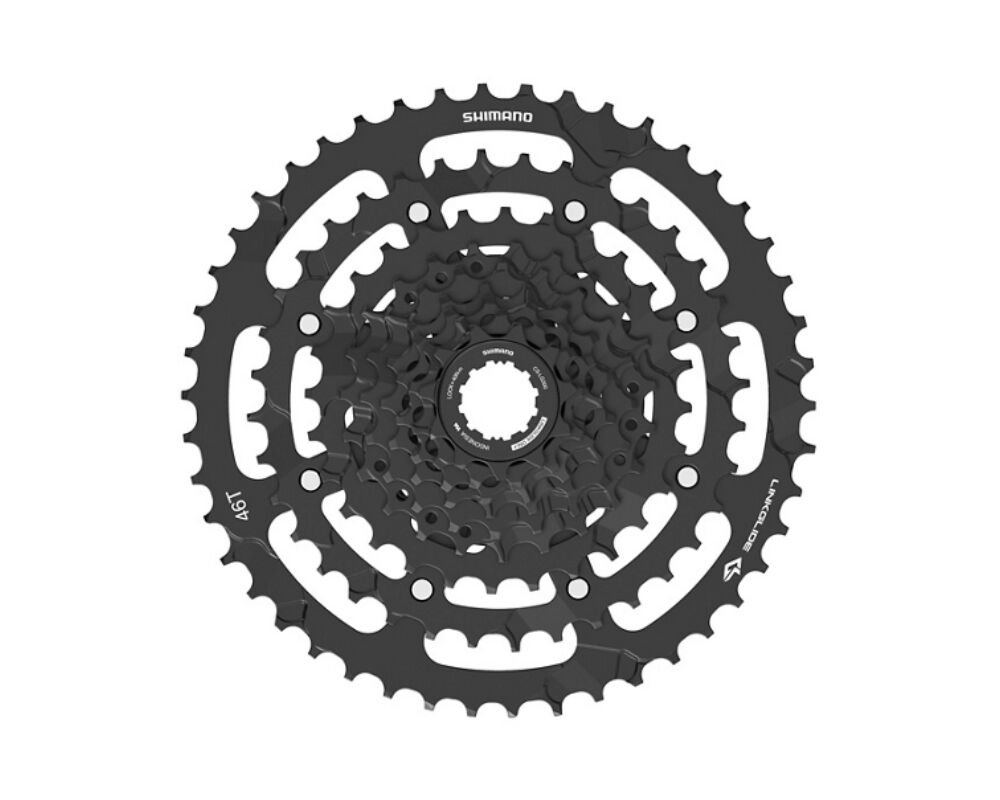 Shimano CS-LG300 9 Vites 11-46 T Bisiklet Kaset Ruble